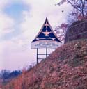 1964 USNTC Bainbridge sign